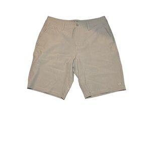Hang Ten Men’s Everyday 20” Hybrid Shorts Size 34 in Tan